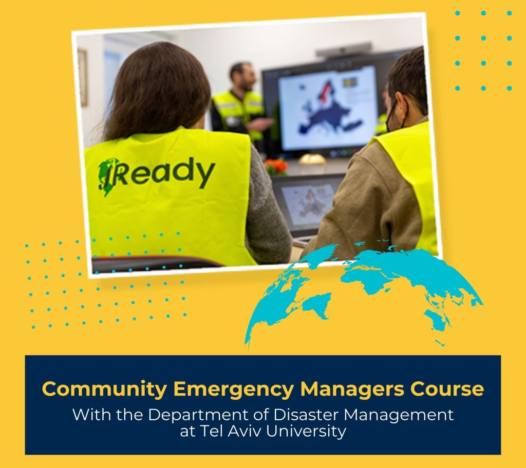 Community Emergency Managers Course, Tel Aviv University